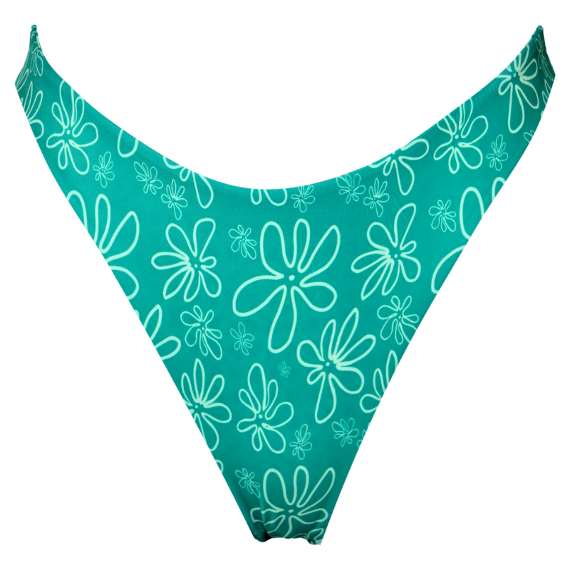 SAGE CHEEKY BIKINI BOTTOMS